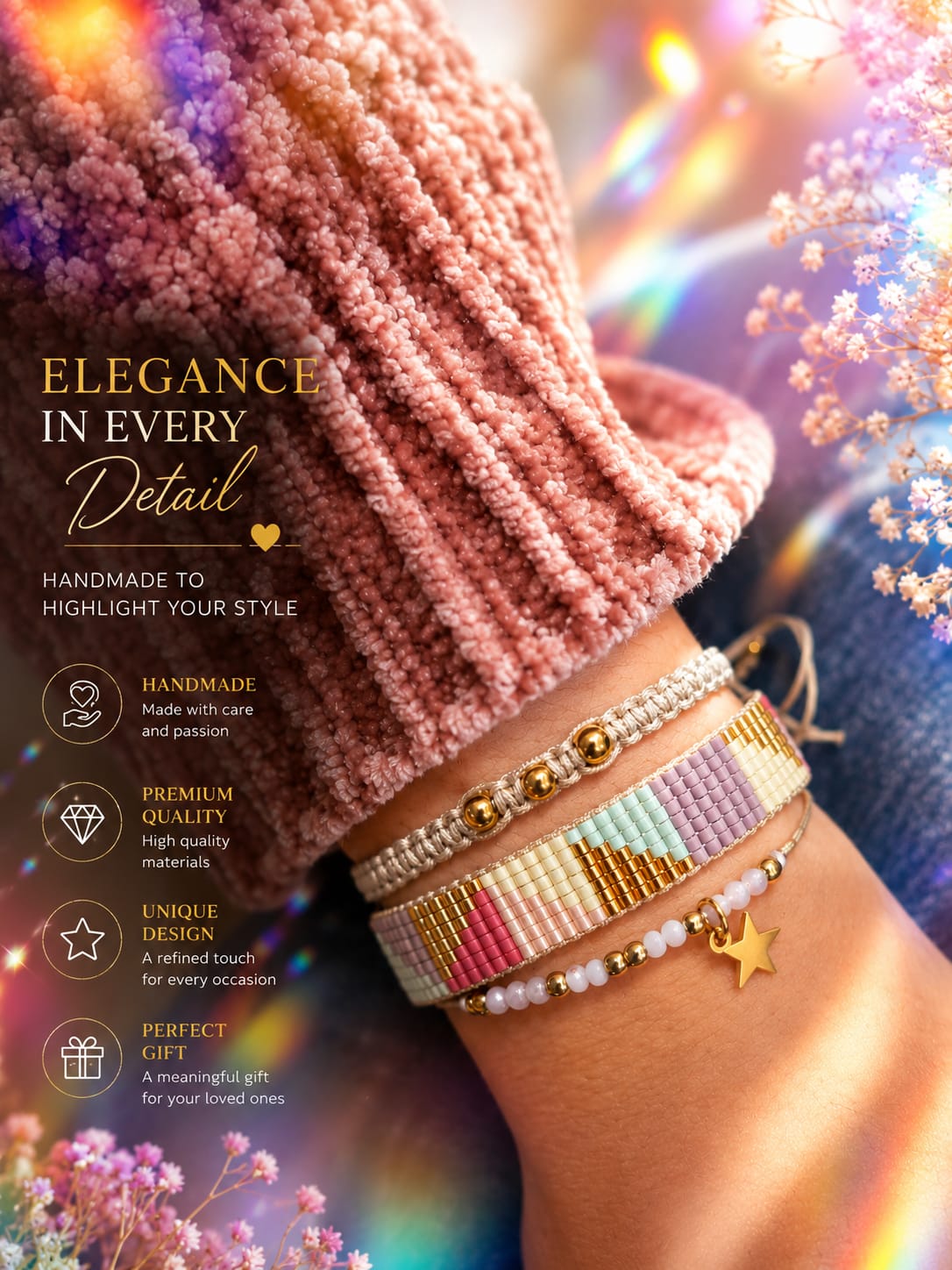 Brazalete Chic Elegante - Elegant Chic Bracelet