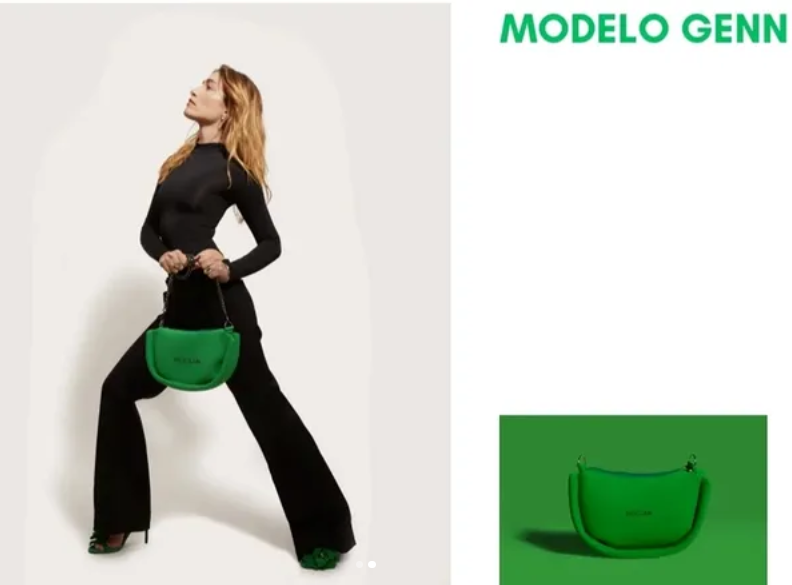 Cartera Neopreno - Genn Timeless Green